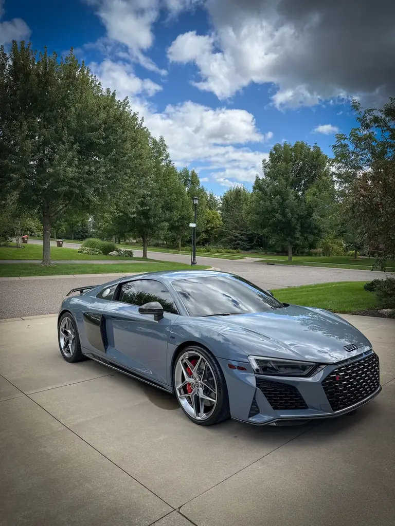 Audi R8 after a complete detail